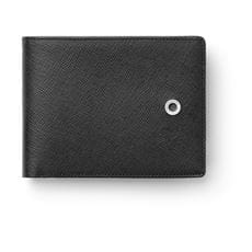 Graf-von-Faber-Castell - Credit card case, black Saffiano